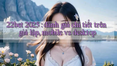 22bet 2025 đánh giá chi tiết trên giả lập, mobile vs desktop