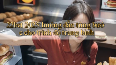 22bet 2025 hướng dẫn từng bước cho trình độ trung bình