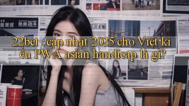 22bet cập nhật 2025 cho Việt kiều PWA asian handicap là gì