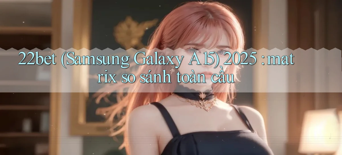 22bet (Samsung Galaxy A15) 2025 matrix so sánh toàn cầu