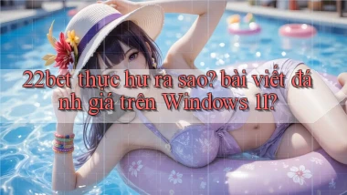 22bet thực hư ra sao bài viết đánh giá trên Windows 11