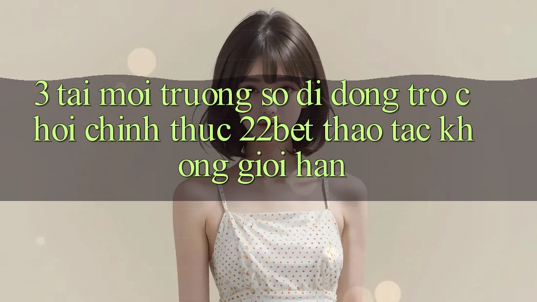 3. Tải Môi trường số di động Trò chơi Chính Thức 22bet - Thao tác Không Giới Hạn 3. Tải Môi trường số di động Trò chơi Chính Thức 22bet - Thao tác Không Giới Hạn