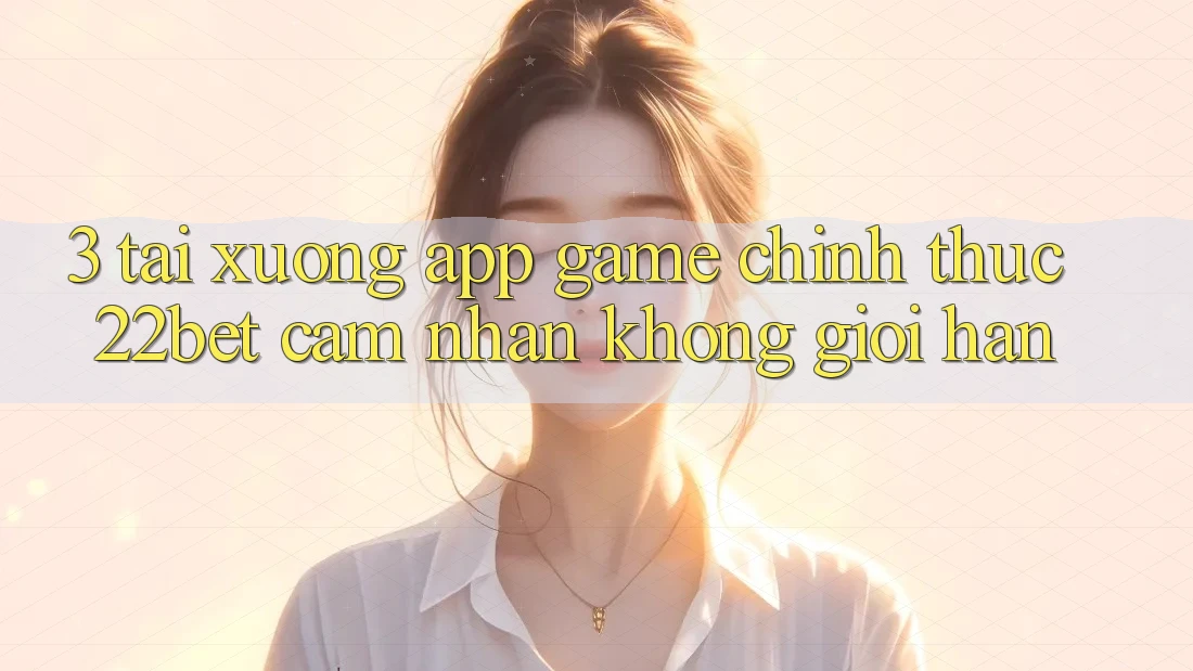 3. Tải xuống App Game Chính Thức 22bet - Cảm nhận Không Giới Hạn 3. Tải xuống App Game Chính Thức 22bet - Cảm nhận Không Giới Hạn