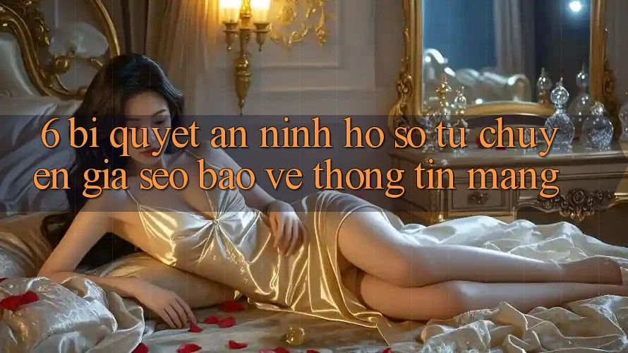 6. Bí Quyết An ninh Hồ sơ Từ Chuyên Gia SEO & Bảo vệ thông tin Mạng
