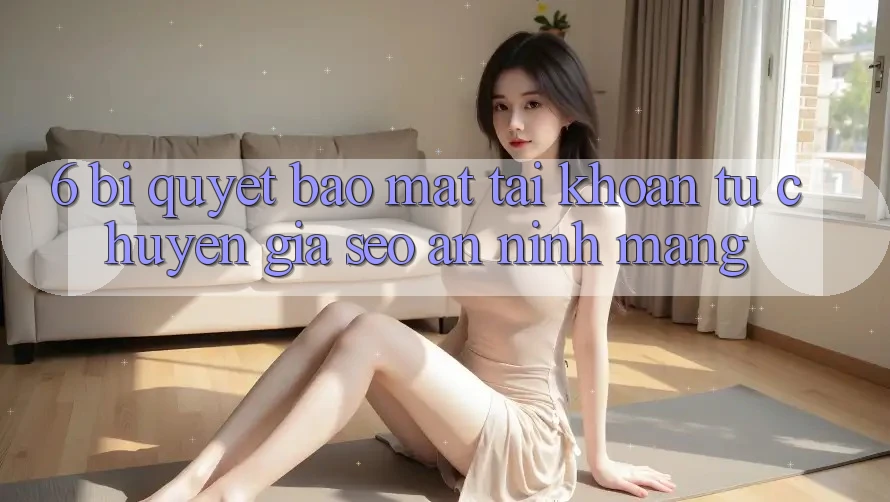 6. Bí Quyết Bảo mật Tài Khoản Từ Chuyên Gia SEO & An Ninh Mạng 6. Bí Quyết Bảo mật Tài Khoản Từ Chuyên Gia SEO & An Ninh Mạng