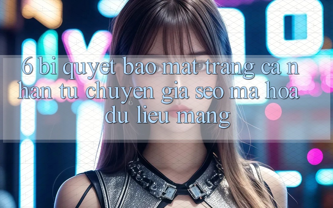 6. Bí Quyết Bảo mật Trang cá nhân Từ Chuyên Gia SEO & Mã hóa dữ liệu Mạng