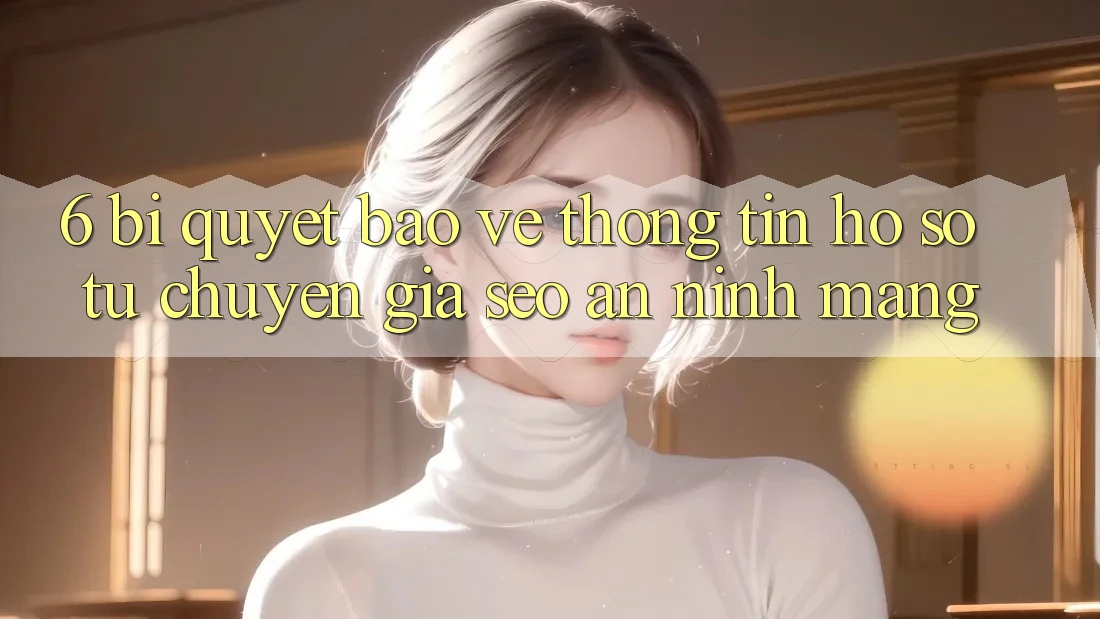 6. Bí Quyết Bảo vệ thông tin Hồ sơ Từ Chuyên Gia SEO & An Ninh Mạng