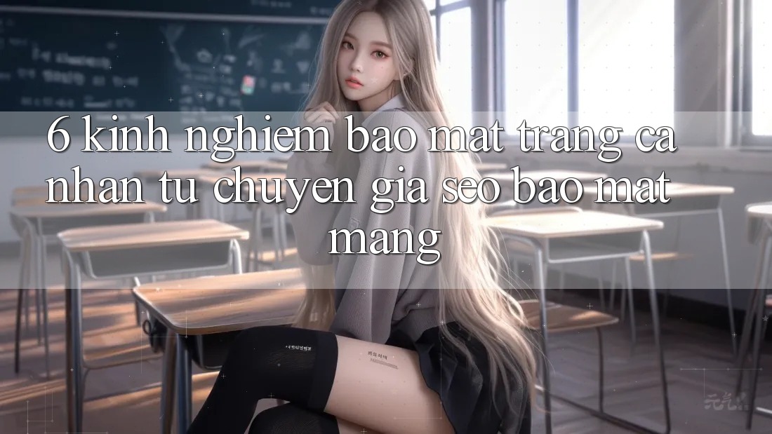 6. Kinh nghiệm Bảo Mật Trang cá nhân Từ Chuyên Gia SEO & Bảo mật Mạng 6. Kinh nghiệm Bảo Mật Trang cá nhân Từ Chuyên Gia SEO & Bảo mật Mạng