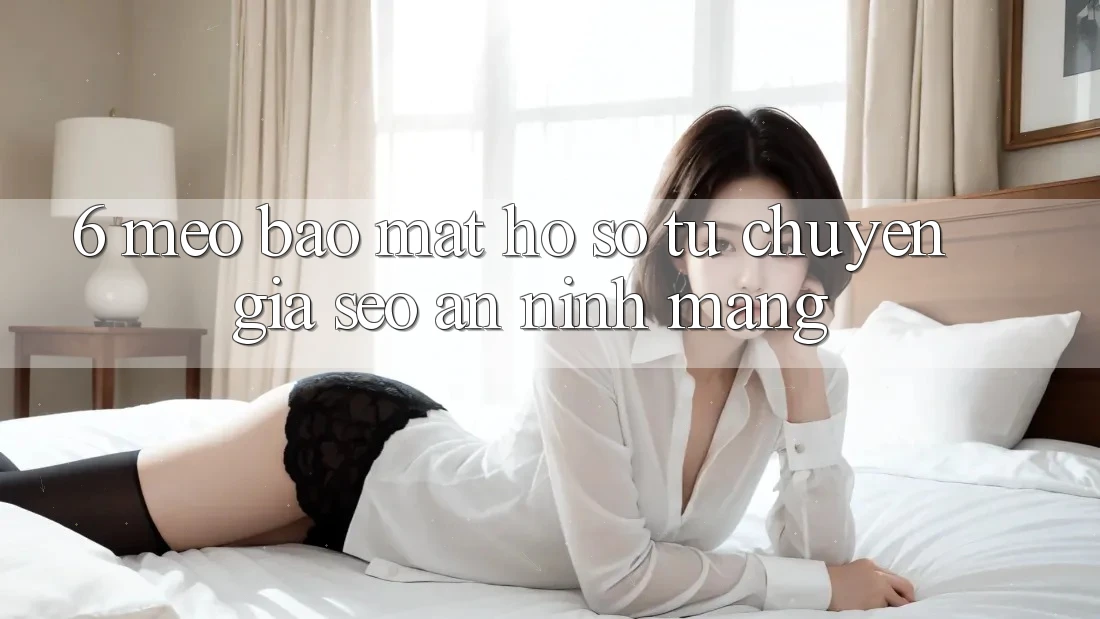 6. Mẹo Bảo Mật Hồ sơ Từ Chuyên Gia SEO & An Ninh Mạng 6. Mẹo Bảo Mật Hồ sơ Từ Chuyên Gia SEO & An Ninh Mạng