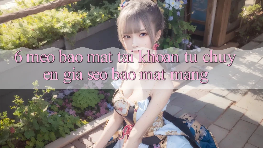 6. Mẹo Bảo Mật Tài Khoản Từ Chuyên Gia SEO & Bảo mật Mạng