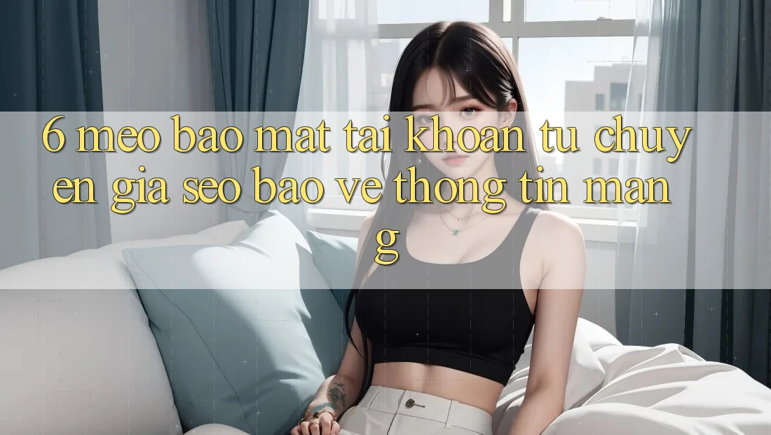 6. Mẹo Bảo Mật Tài Khoản Từ Chuyên Gia SEO & Bảo vệ thông tin Mạng