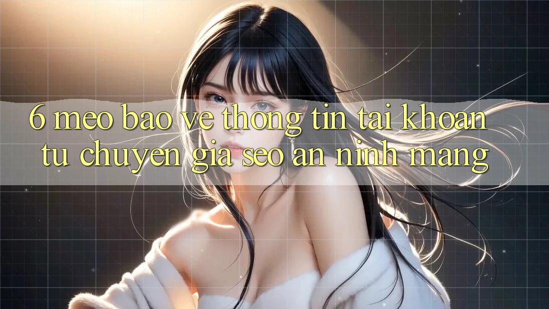 6. Mẹo Bảo vệ thông tin Tài Khoản Từ Chuyên Gia SEO & An ninh Mạng 6. Mẹo Bảo vệ thông tin Tài Khoản Từ Chuyên Gia SEO & An ninh Mạng
