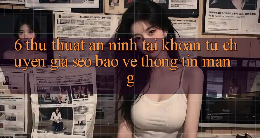 6. Thủ thuật An ninh Tài Khoản Từ Chuyên Gia SEO & Bảo vệ thông tin Mạng
