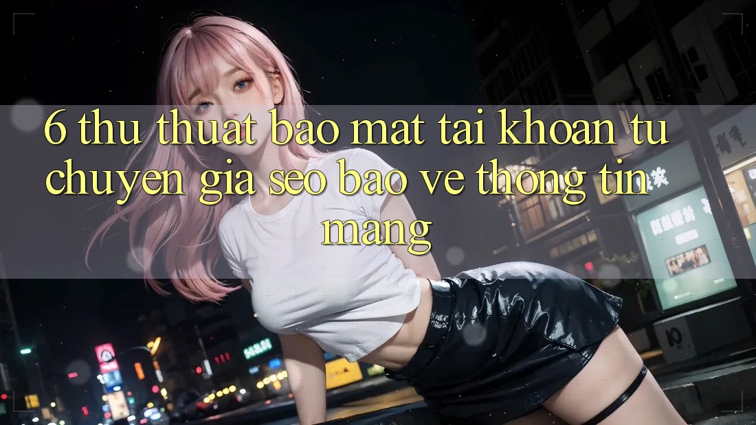 6. Thủ thuật Bảo Mật Tài Khoản Từ Chuyên Gia SEO & Bảo vệ thông tin Mạng