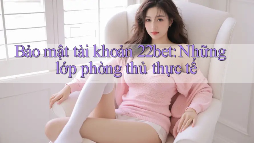 Bảo mật tài khoản 22bet: Những lớp phòng thủ thực tế