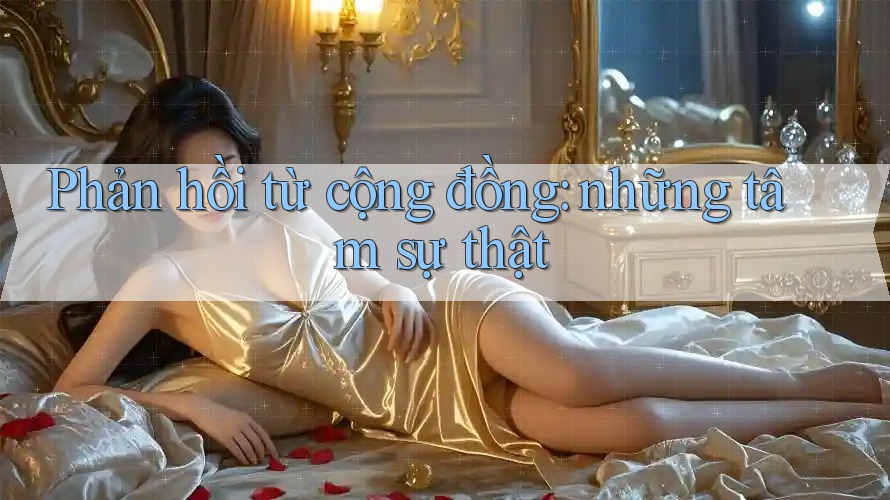 Phản hồi từ cộng đồng: những tâm sự thật