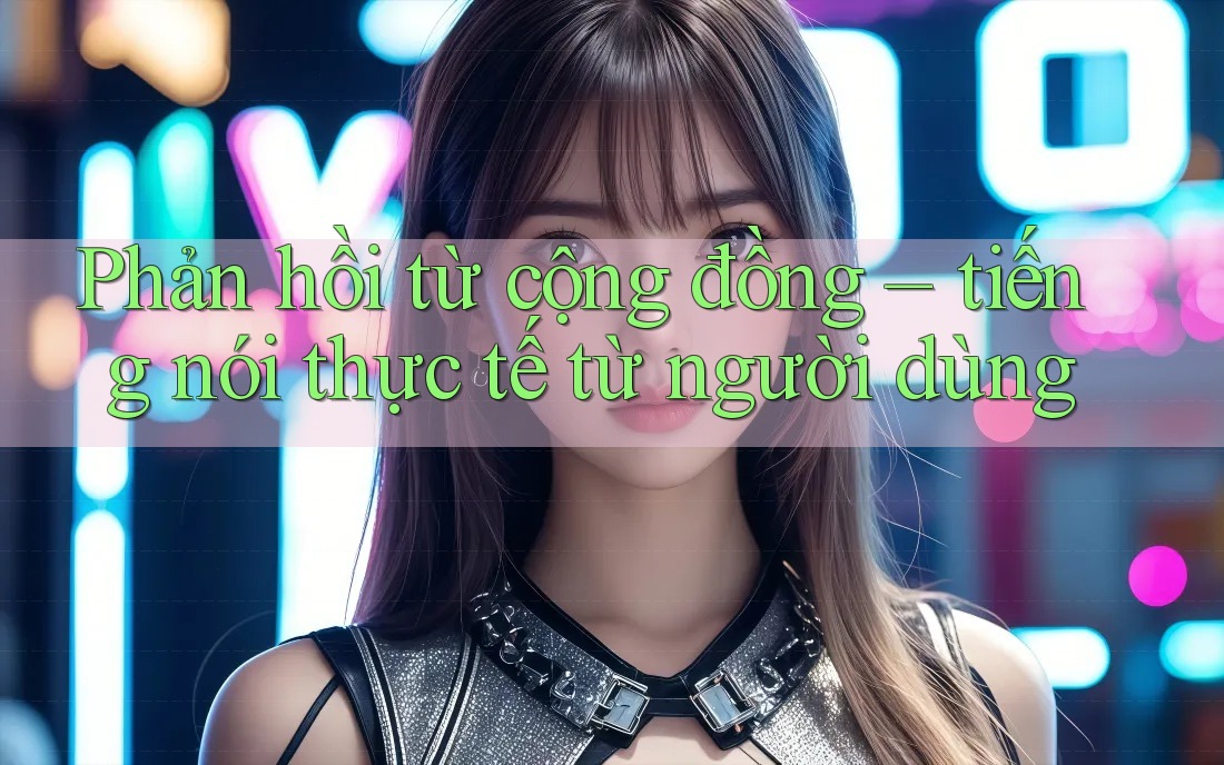 Phản hồi từ cộng đồng – tiếng nói thực tế từ người dùng