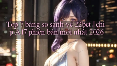 Top 7 bảng so sánh về 22bet chip A17 phiên bản mới nhất 2026