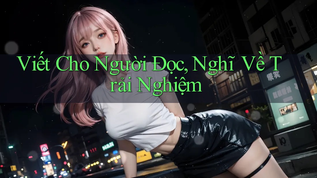 Viết Cho Người Đọc, Nghĩ Về Trải Nghiệm